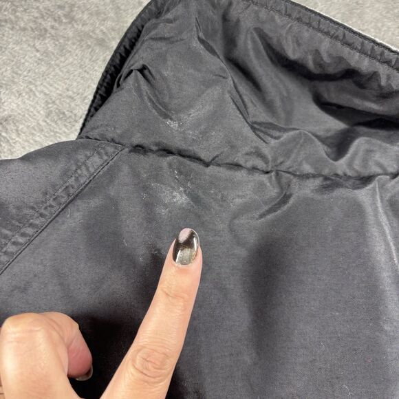 Wendy’s Unisex Coat Jacket Work Uniform Full Zip Fleece Lined Warm Black XL C28 - Picture 9 of 14